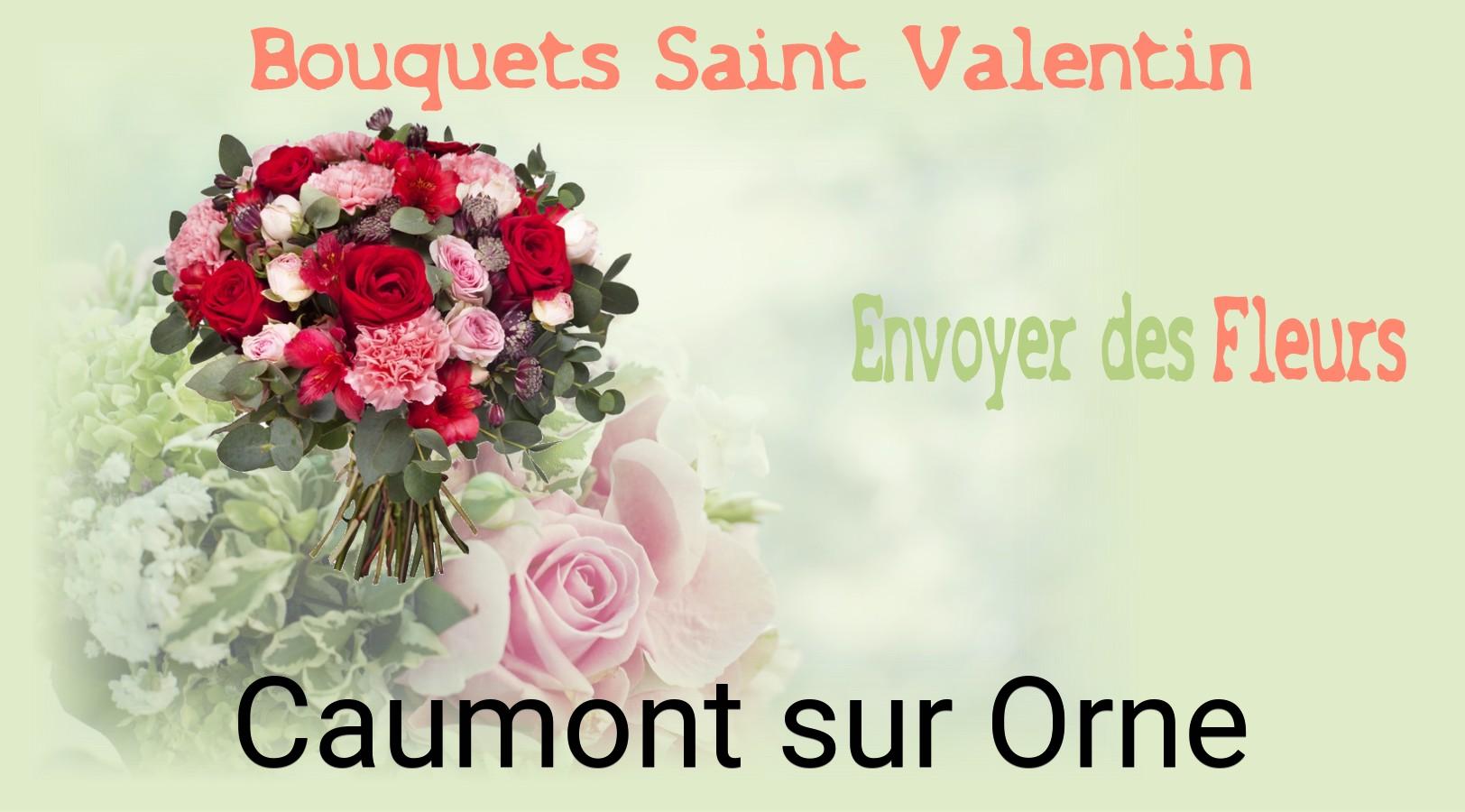 Roses de Saint-Valentin livrées à Caumont-sur-Orne
